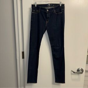 7 For All Mankind Mid Rise The Skinny Jeans